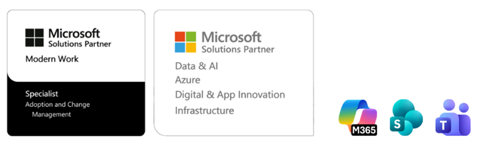 DevCore är Microsoft Solutions Partner Copilot SharePoint intranät Teams.png